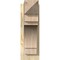 Ekena Millwork Merced Rough Sawn Arts and Crafts Outlooker, Douglas Fir, 6"W x 18"D x 18"H OUT06X18X18MRC03RDF - alternate 4